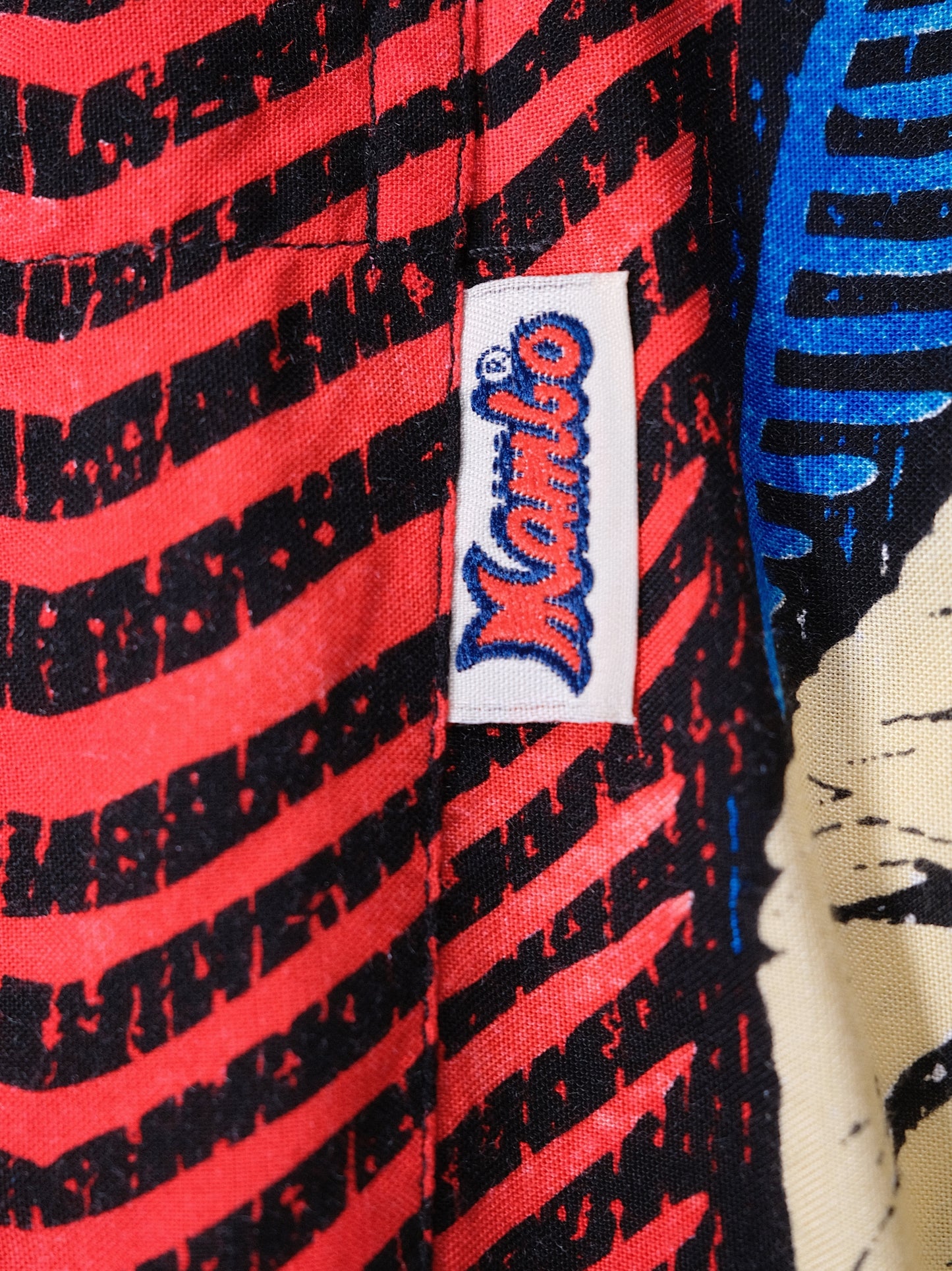 Bruce Goold "Lilies" Mambo Vintage Loud Shirt (M) 100