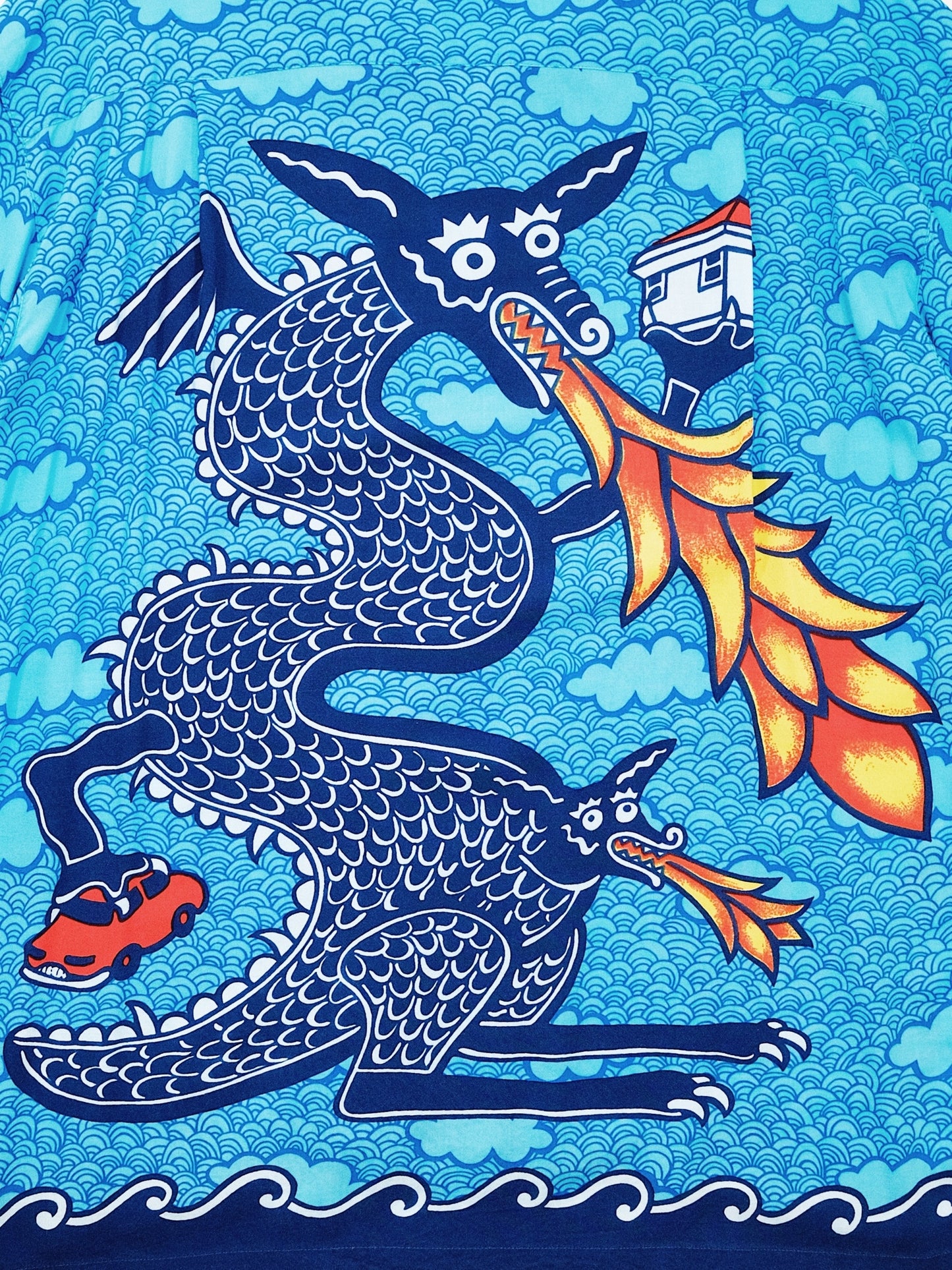 Reg Mombassa "Dragon" Vintage Mambo Loud Shirt 95