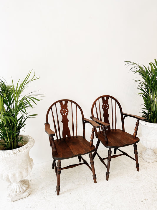 19th Century European Windsor Armchairs / $250 EACH