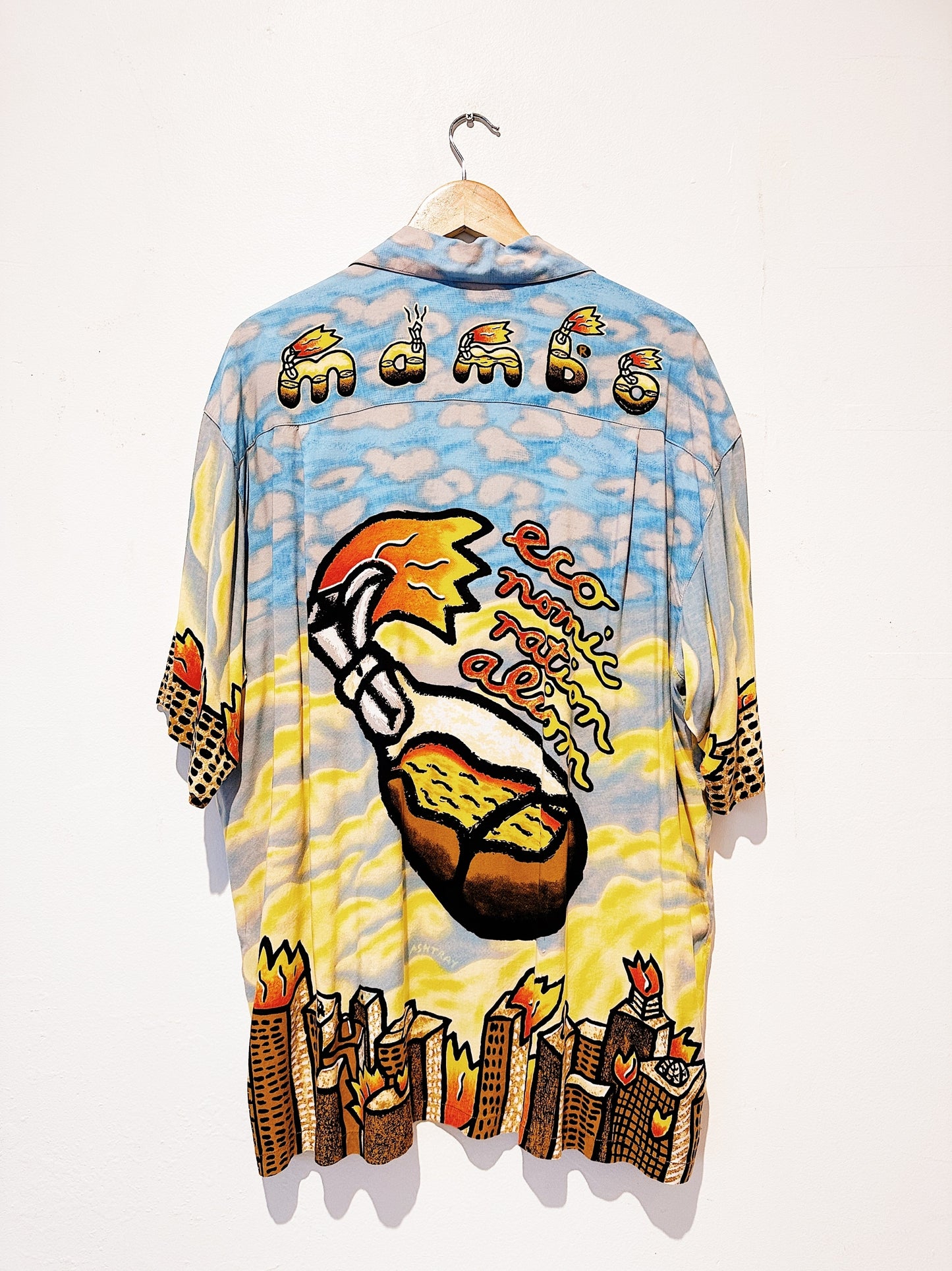 Paul Worstead Molotov Cocktail Vintage Mambo Loud Shirt 88