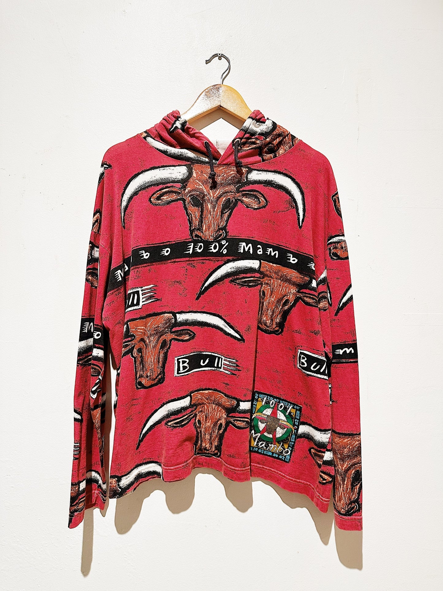 Robert Moore "Bull" 100% Mambo Vintage Hoodie 112