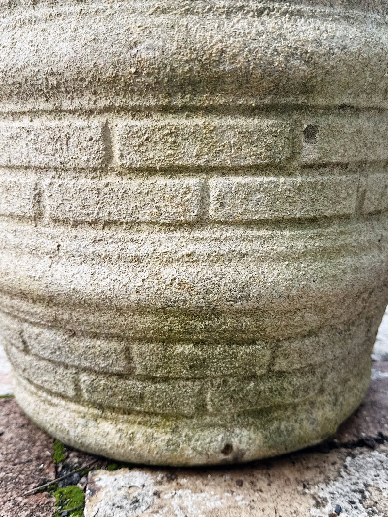50s 60s Vintage Mid Century Concrete Pot