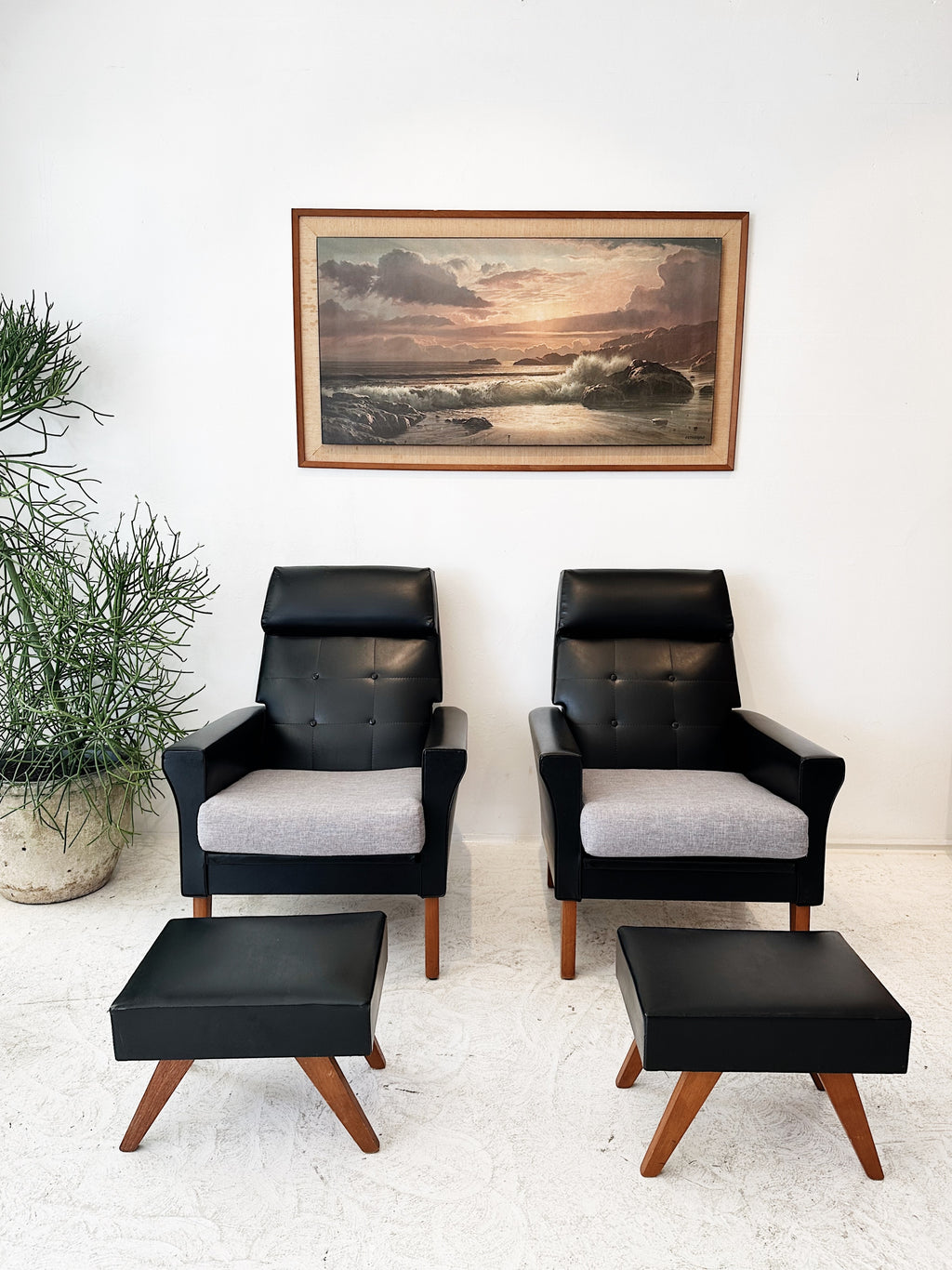 mid century modern retro chair