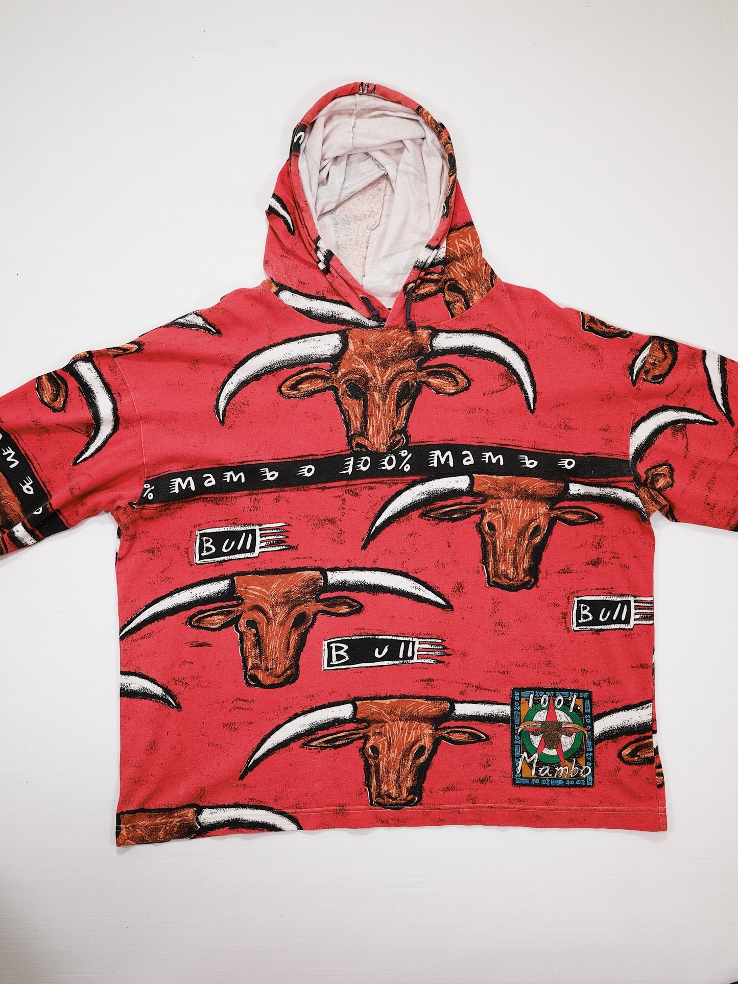 Robert Moore "Bull" 100% Mambo Vintage Hoodie 112