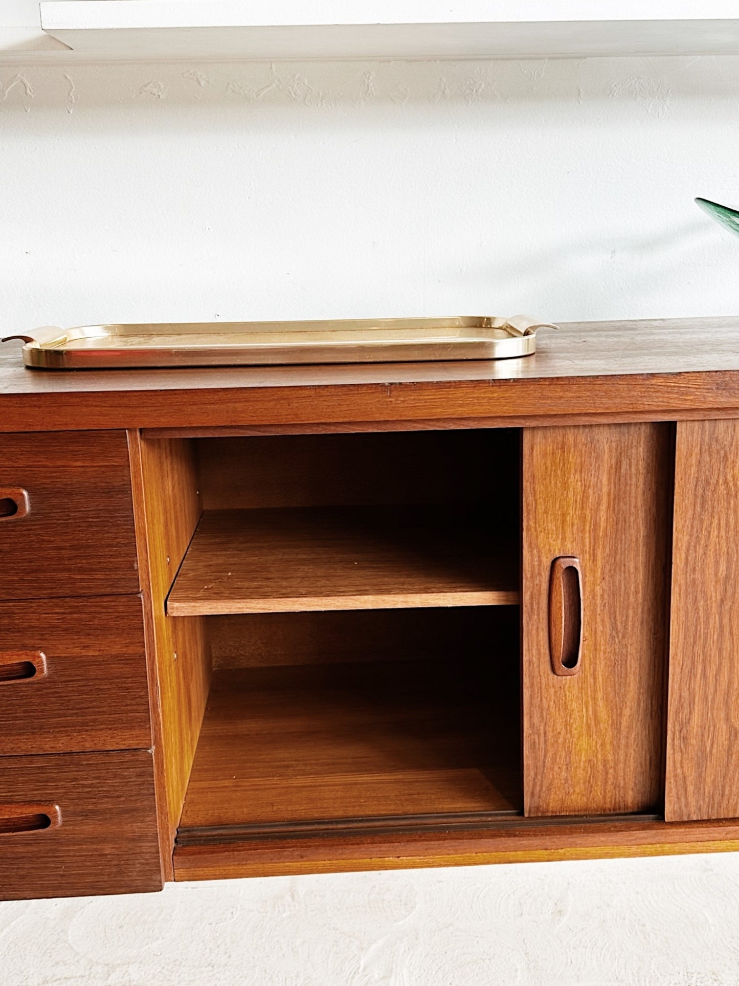 70s Vintage Brutalist Office Sideboard