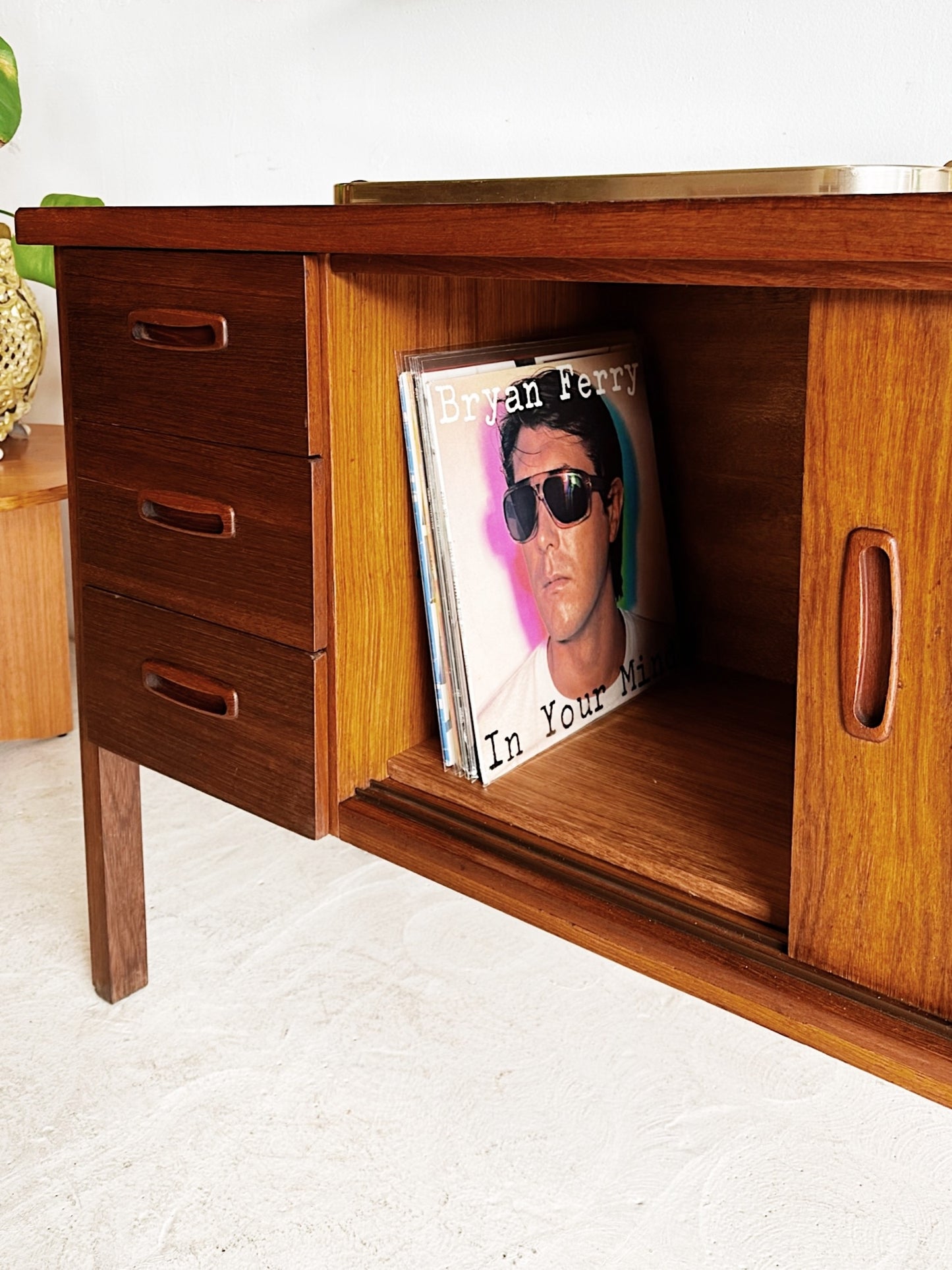 70s Vintage Brutalist Office Sideboard