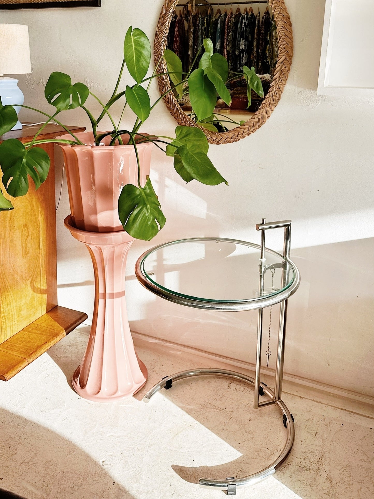 70s Vintage Replica Eileen Gray E1027 Side Table