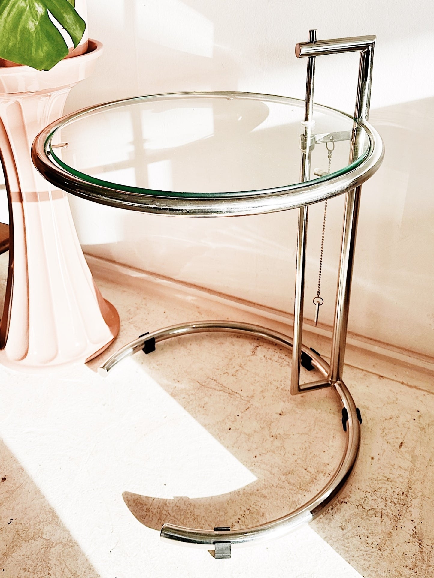 70s Vintage Replica Eileen Gray E1027 Side Table