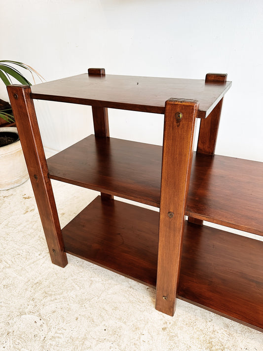 70s Vintage Scandi-style Step Shelf