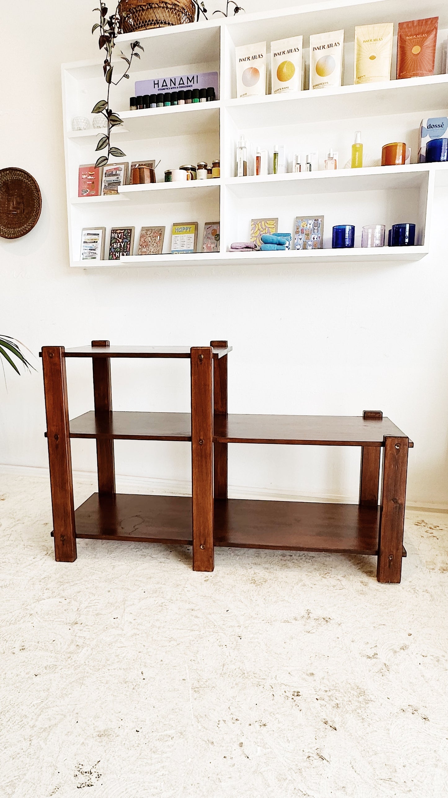 70s Vintage Scandi-style Step Shelf