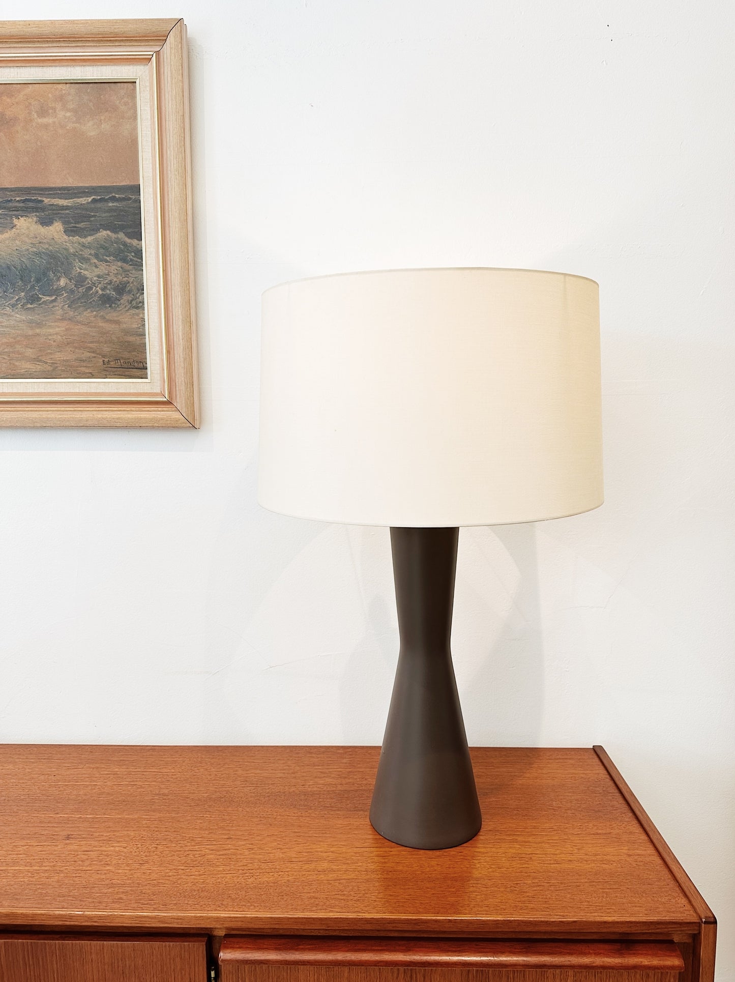 80s Italian Vintage Natuzzi Table Lamp