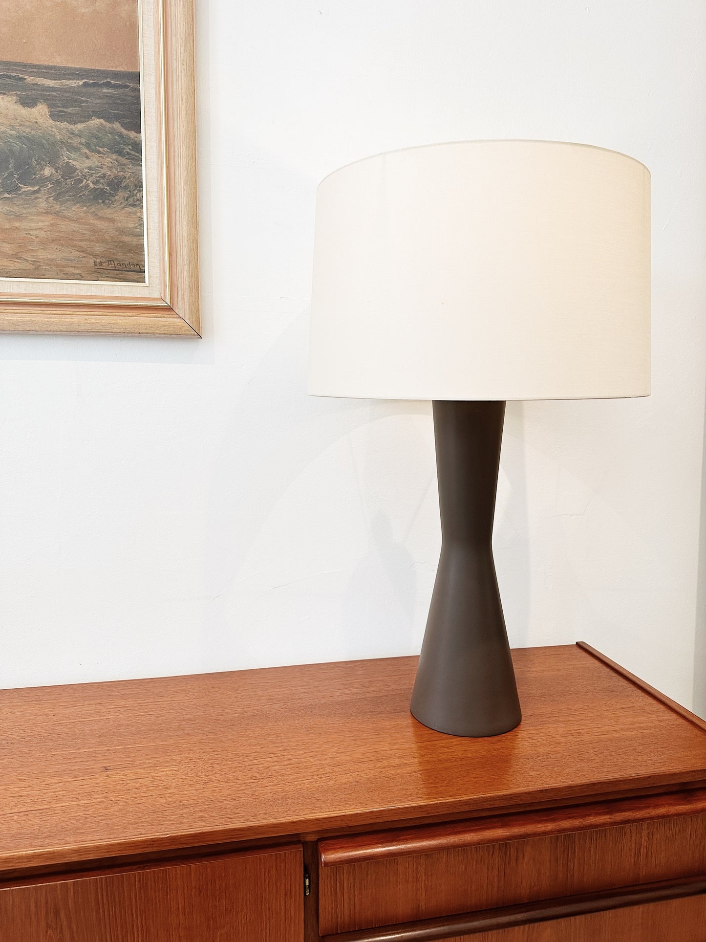 80s Italian Vintage Natuzzi Table Lamp