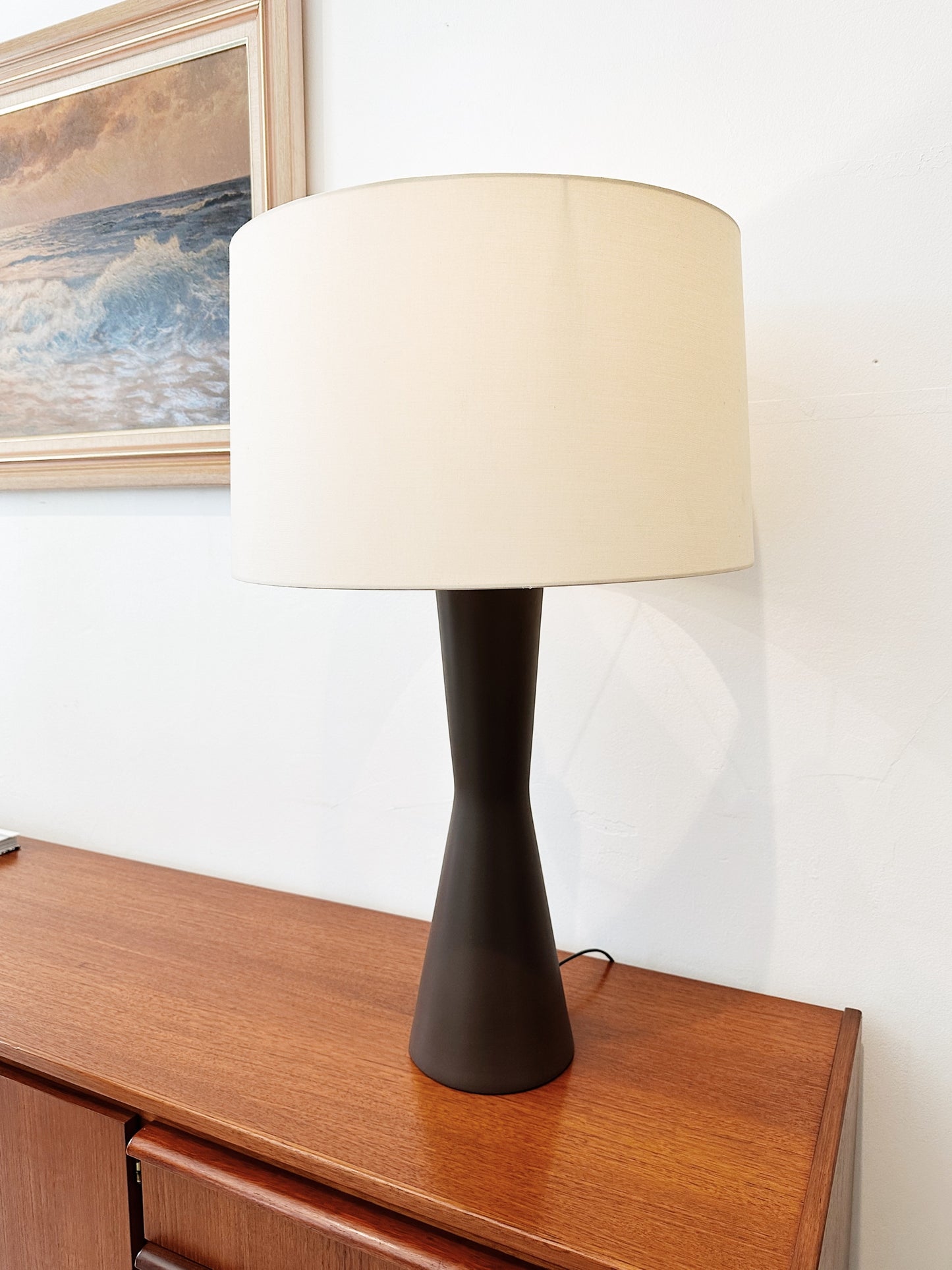 80s Italian Vintage Natuzzi Table Lamp