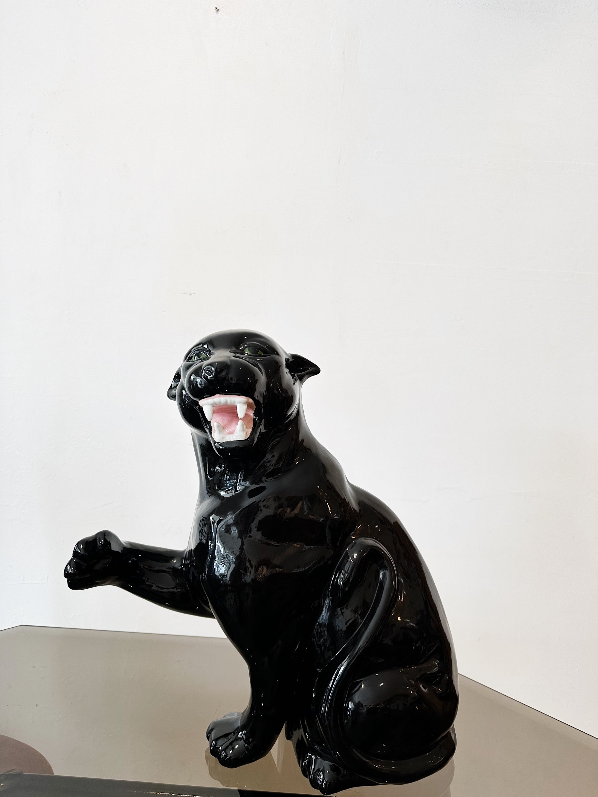 Offers Vintage Black Panther Ceramic