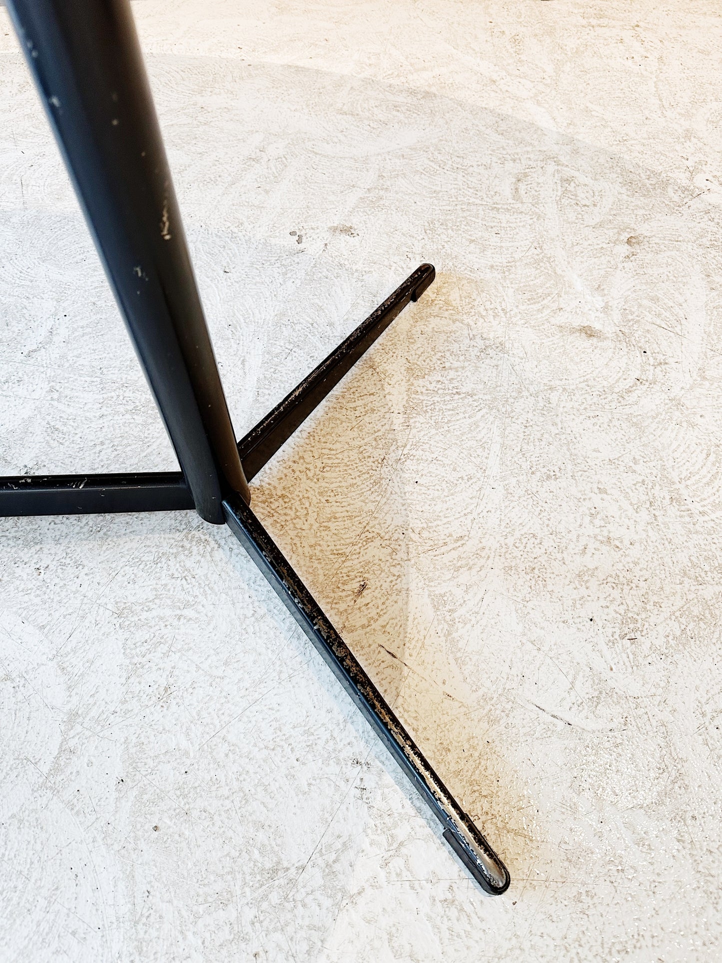 80s Vintage Ultra Furniture Smoked Glass Dining Table