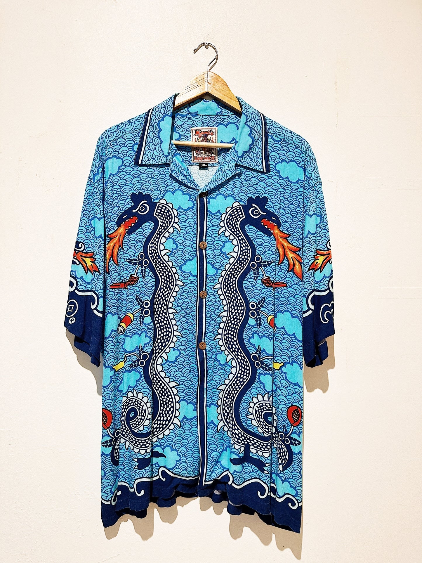 Reg Mombassa "Dragon" Vintage Mambo Loud Shirt 95
