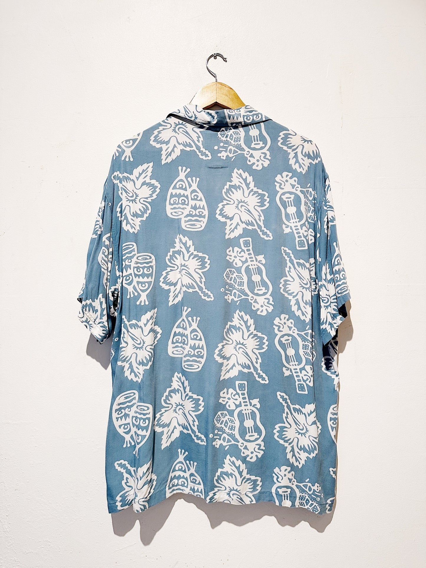 Jim Mitchell "Bongo Floral" Vintage Mambo Loud Shirt 92