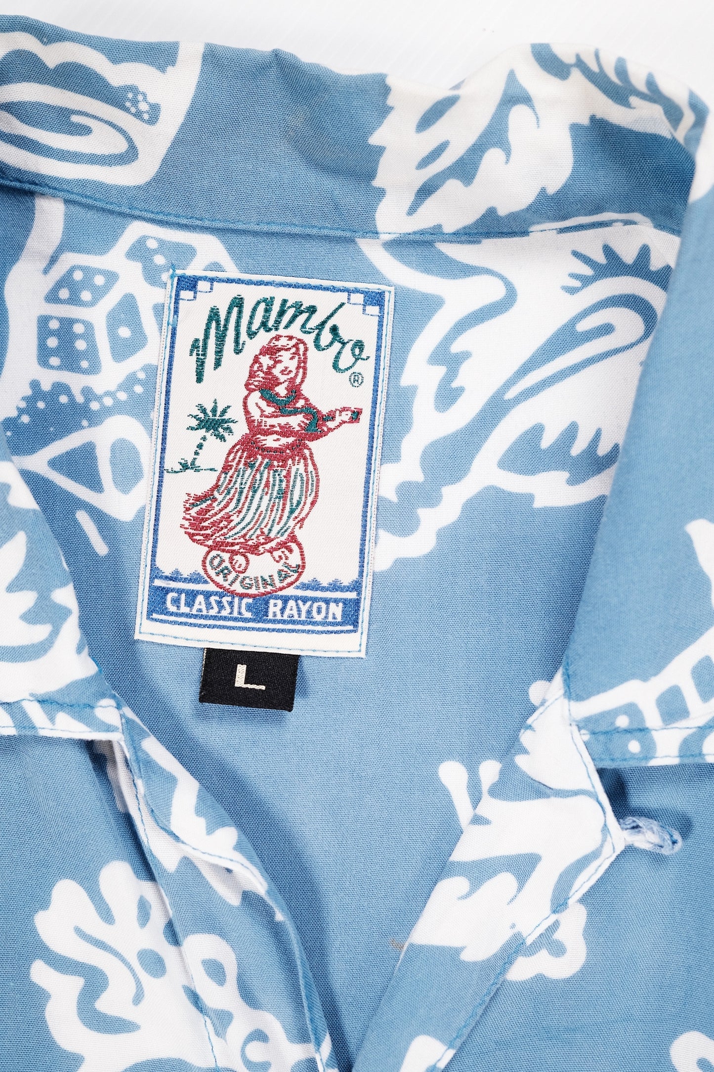 Jim Mitchell "Bongo Floral" Vintage Mambo Loud Shirt 92