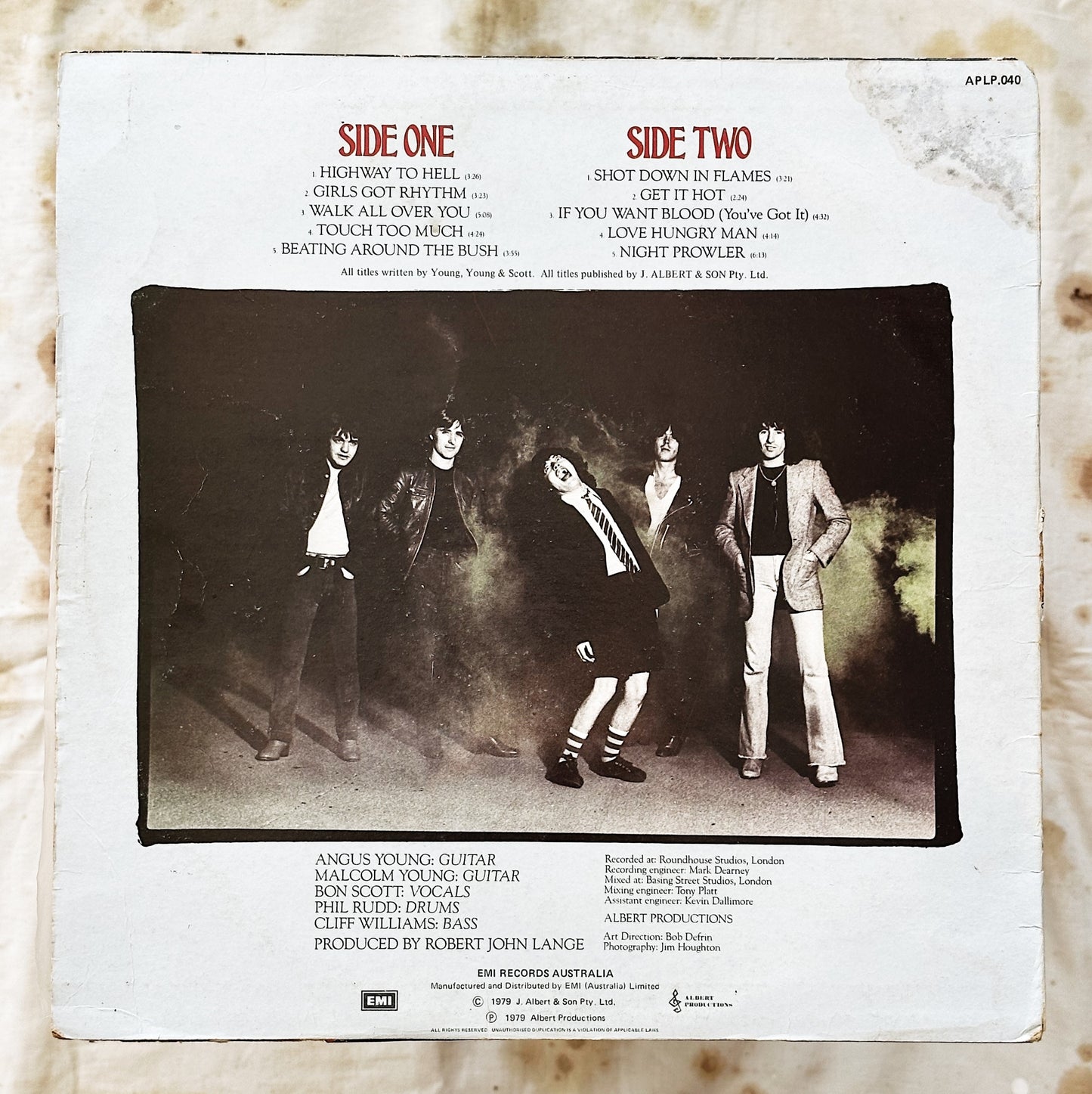 AC/DC / Highway To Hell LP