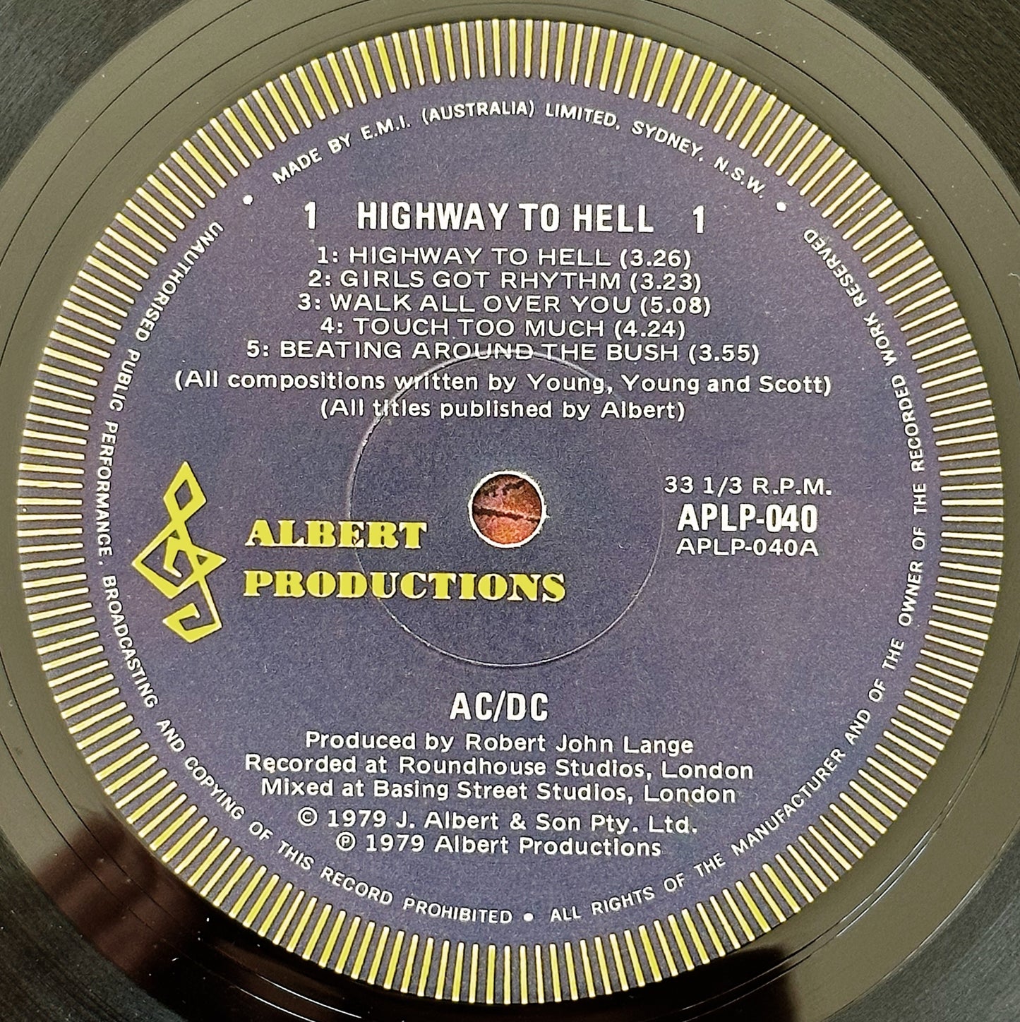 AC/DC / Highway To Hell LP