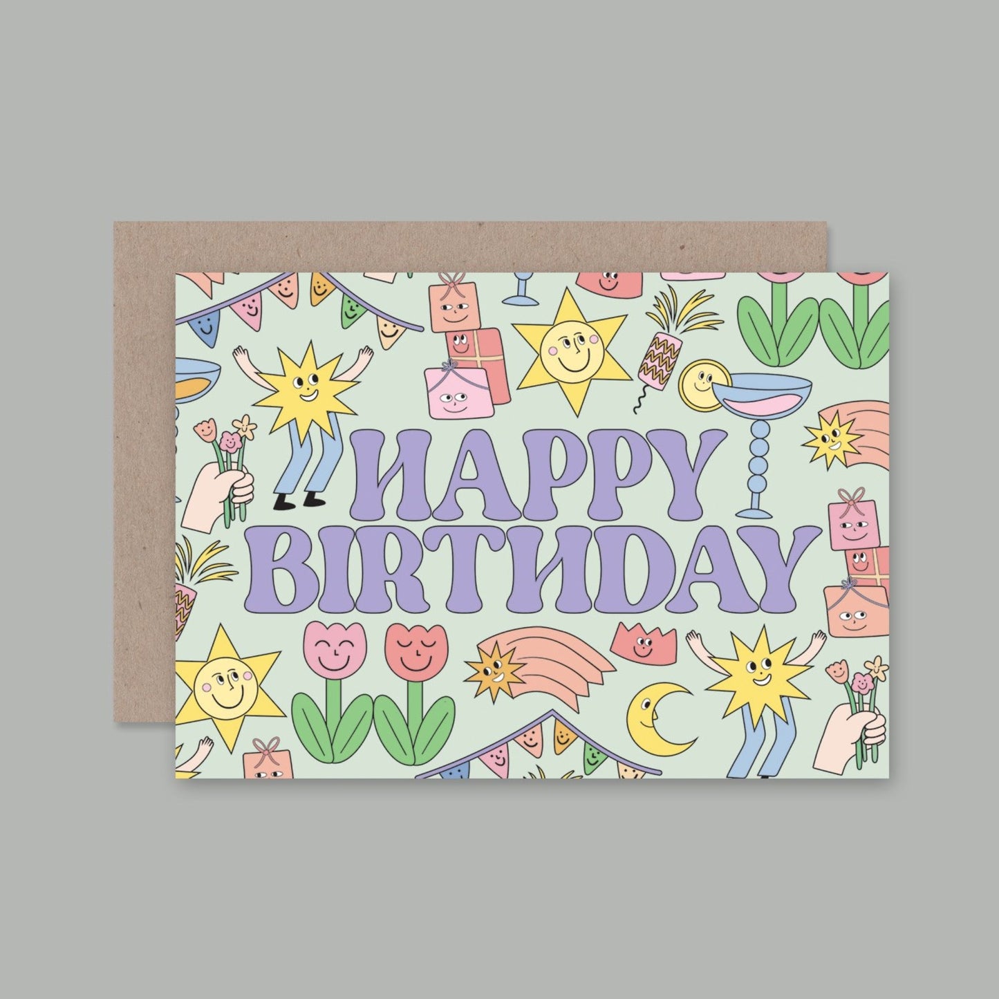 AHD Paper Co. Happy Birthday (LC) Card
