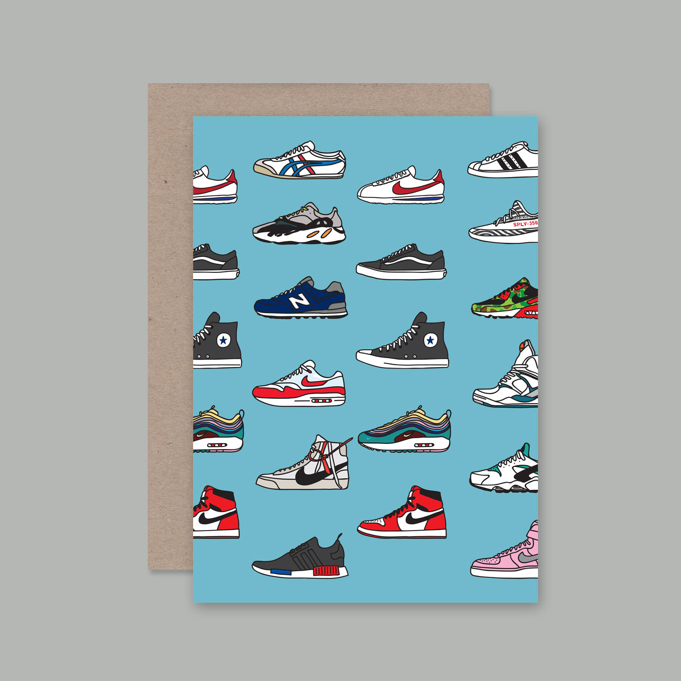 AHD Paper Co. Trainers Card