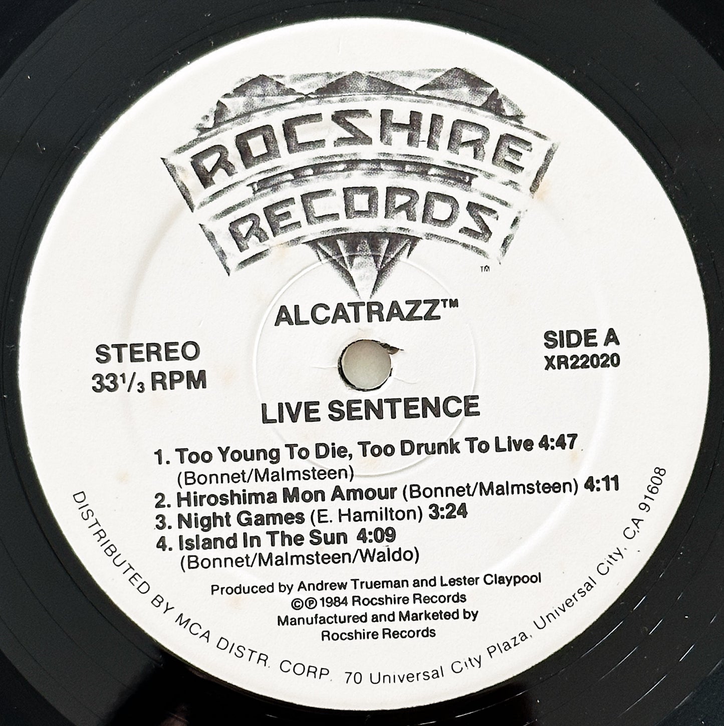Alcatrazz / Live Sentence LP
