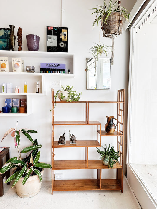 Bamboo Bookshelf