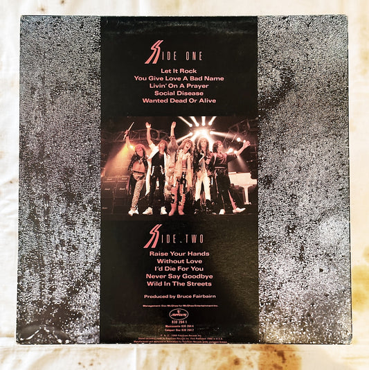 Bon Jovi / Slippery When Wet LP