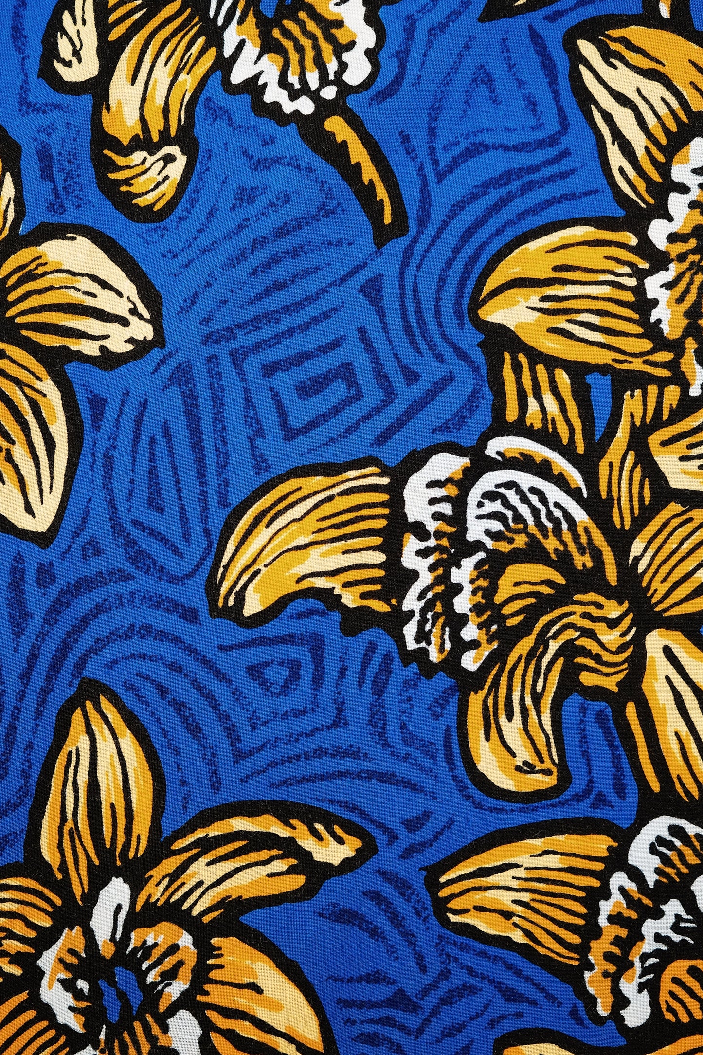 Bruce Goold "Gold Orchids" Vintage Mambo Loud Shirt 59