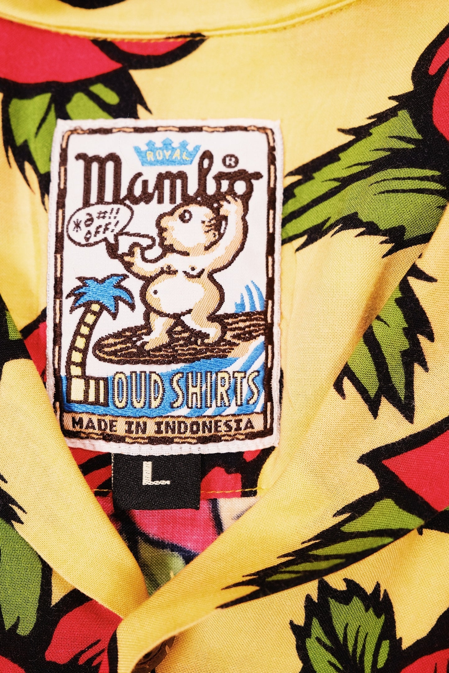 Bruce Goold "Havana Roses" Vintage Mambo Loud Shirt 79