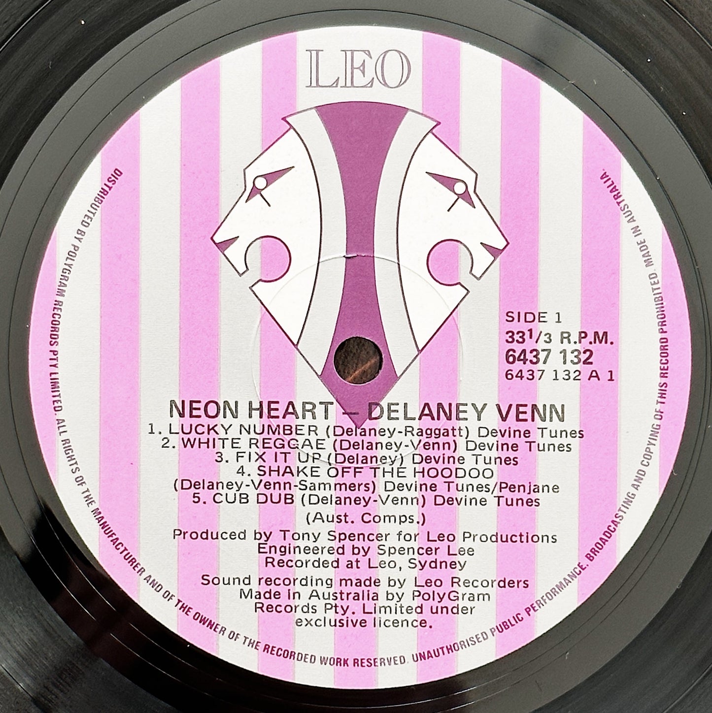 Delaney Venn / Neon Heart LP