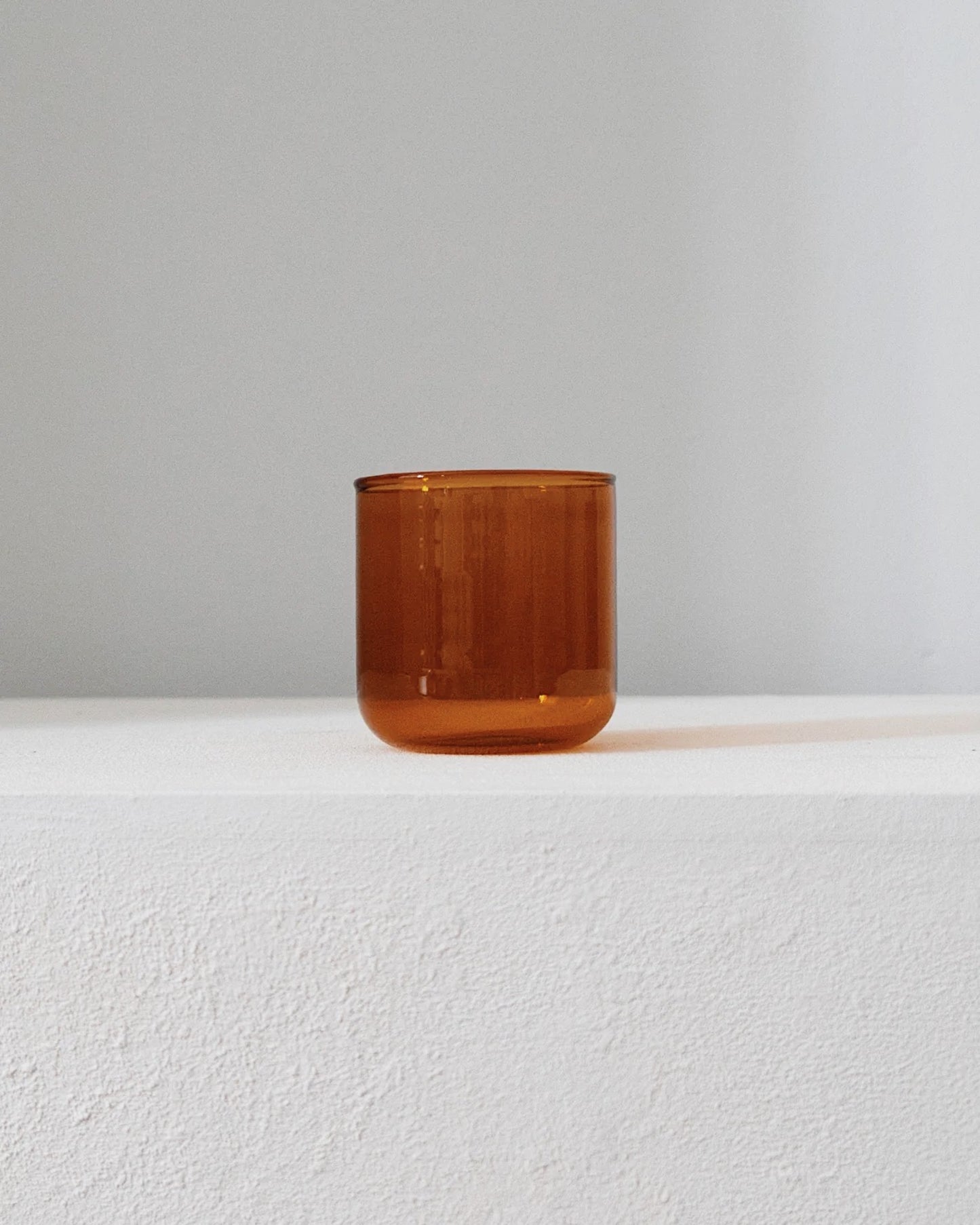 Dossé Amber 100% Hand Blown Glass Cup