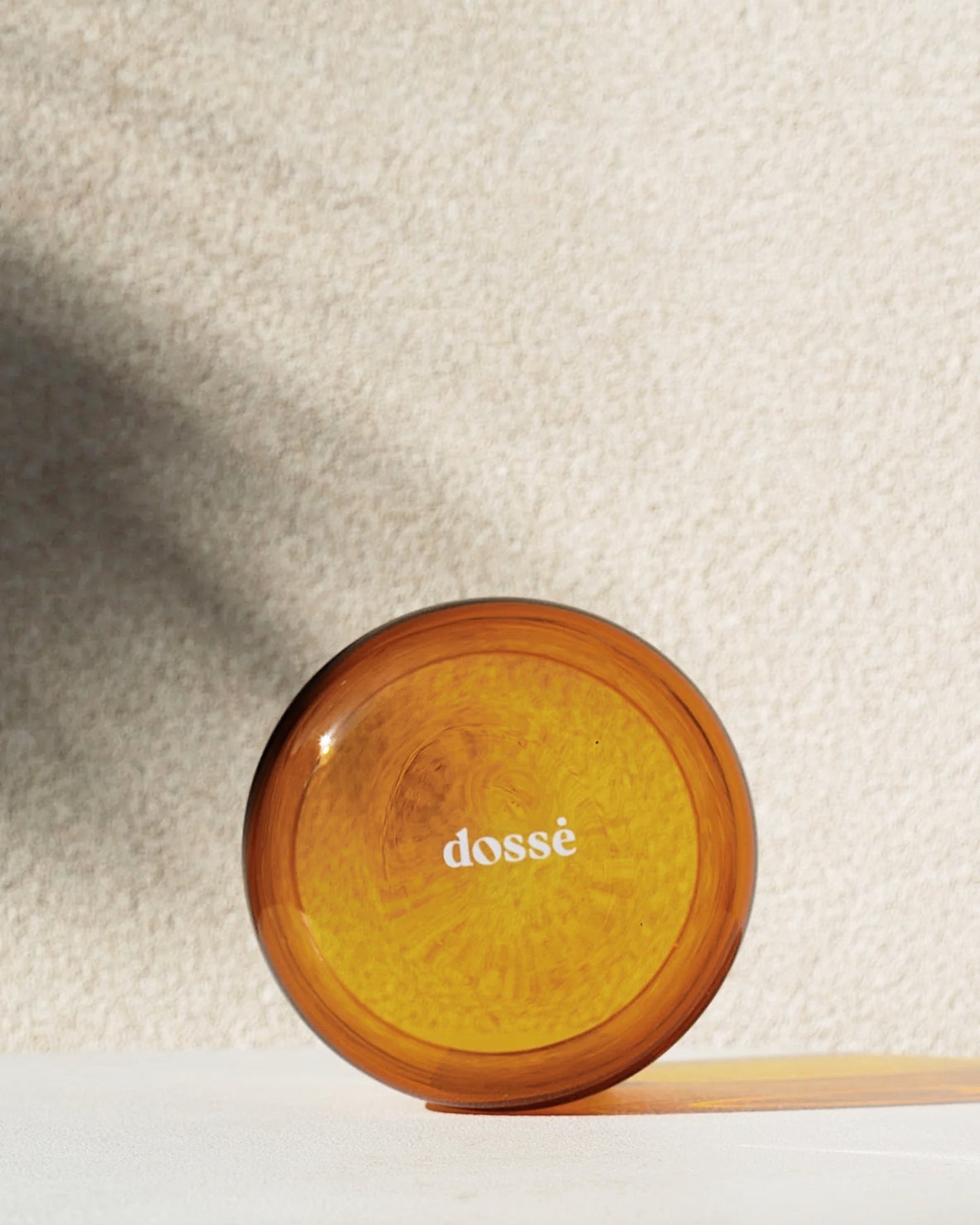 Dossé Amber 100% Hand Blown Glass Cup