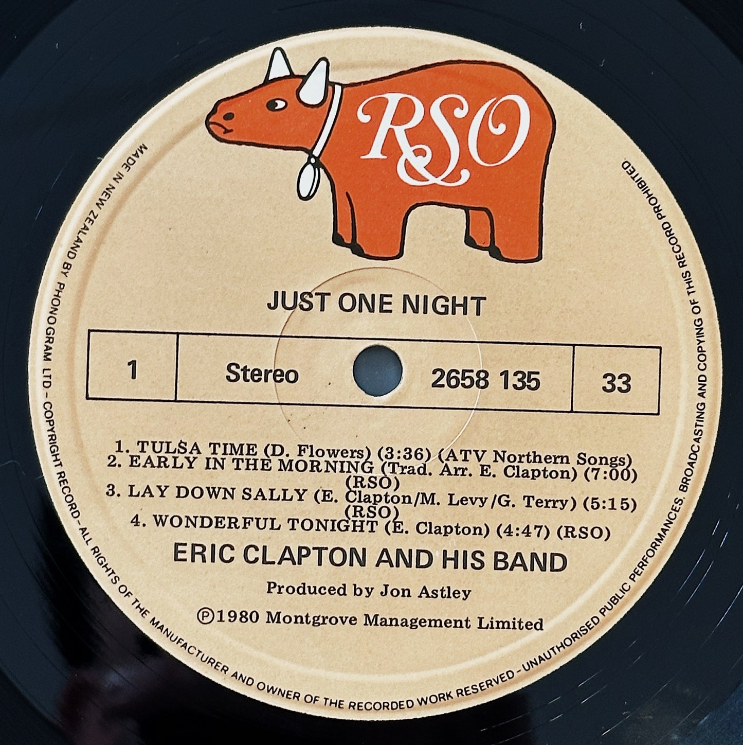 Eric Clapton / Just One Night 2LP