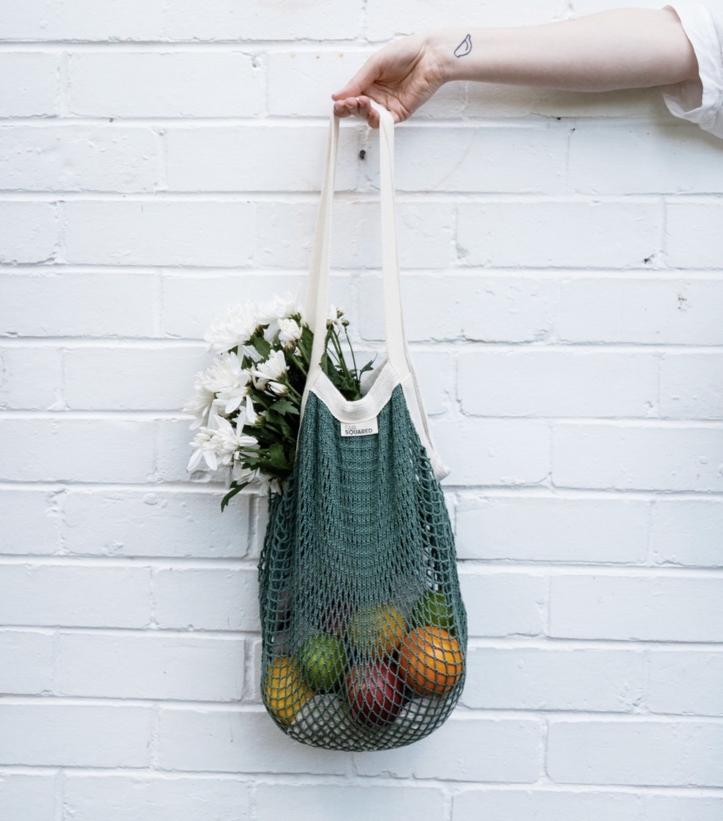 Fair Squared / Coloured String Bags