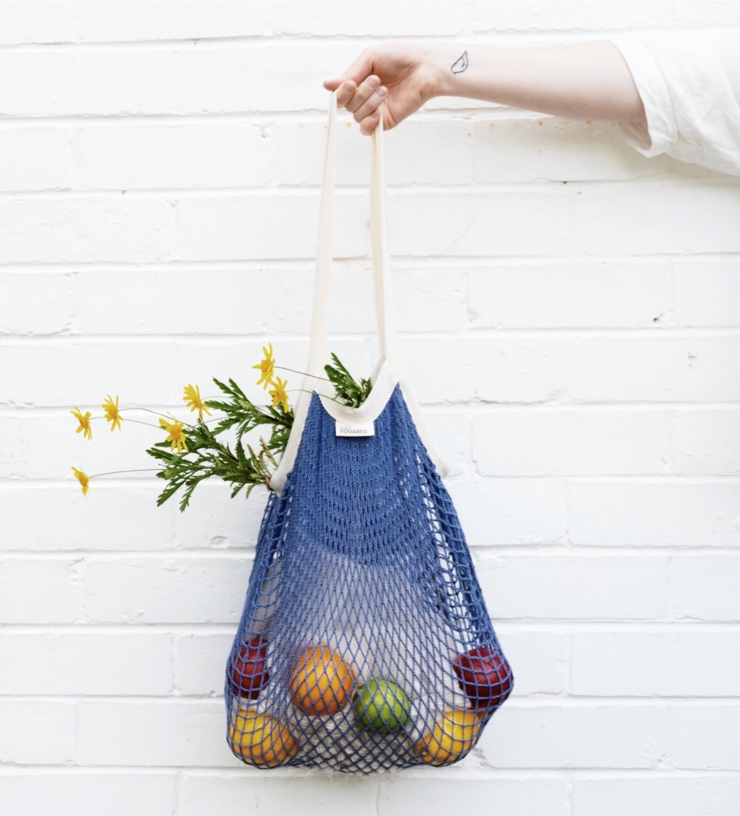 Fair Squared / Coloured String Bags