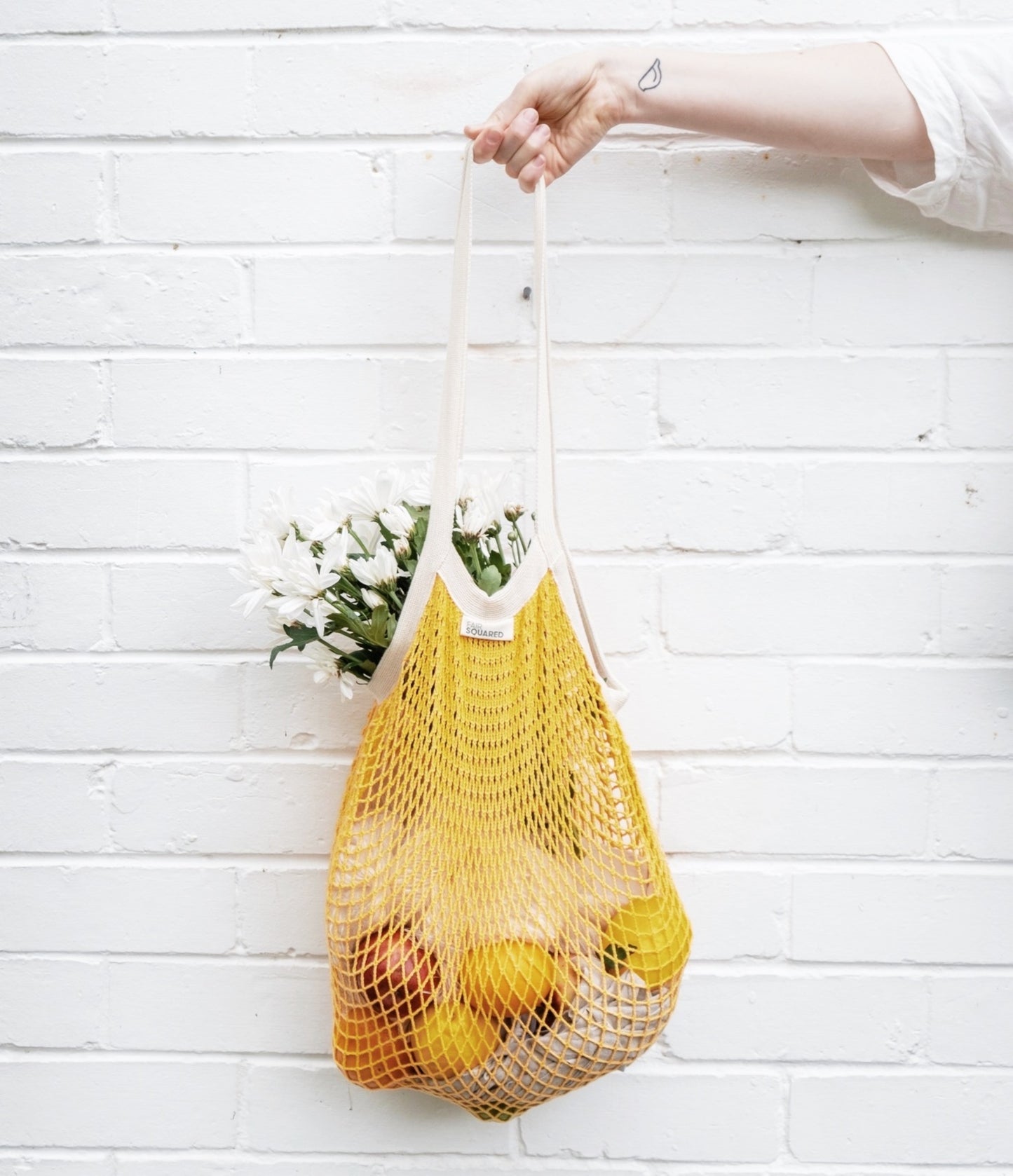 Fair Squared / Coloured String Bags