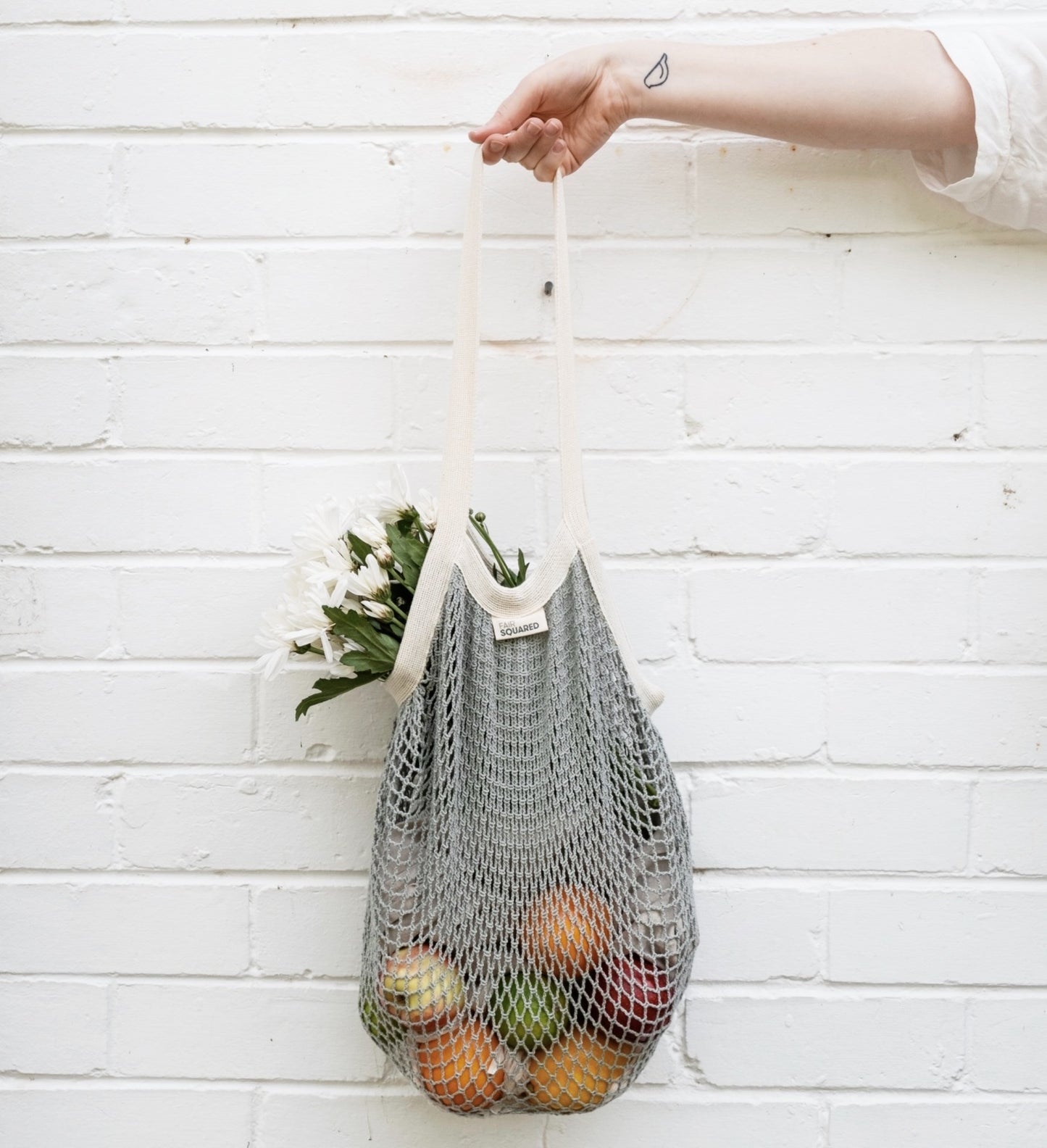 Fair Squared / Coloured String Bags