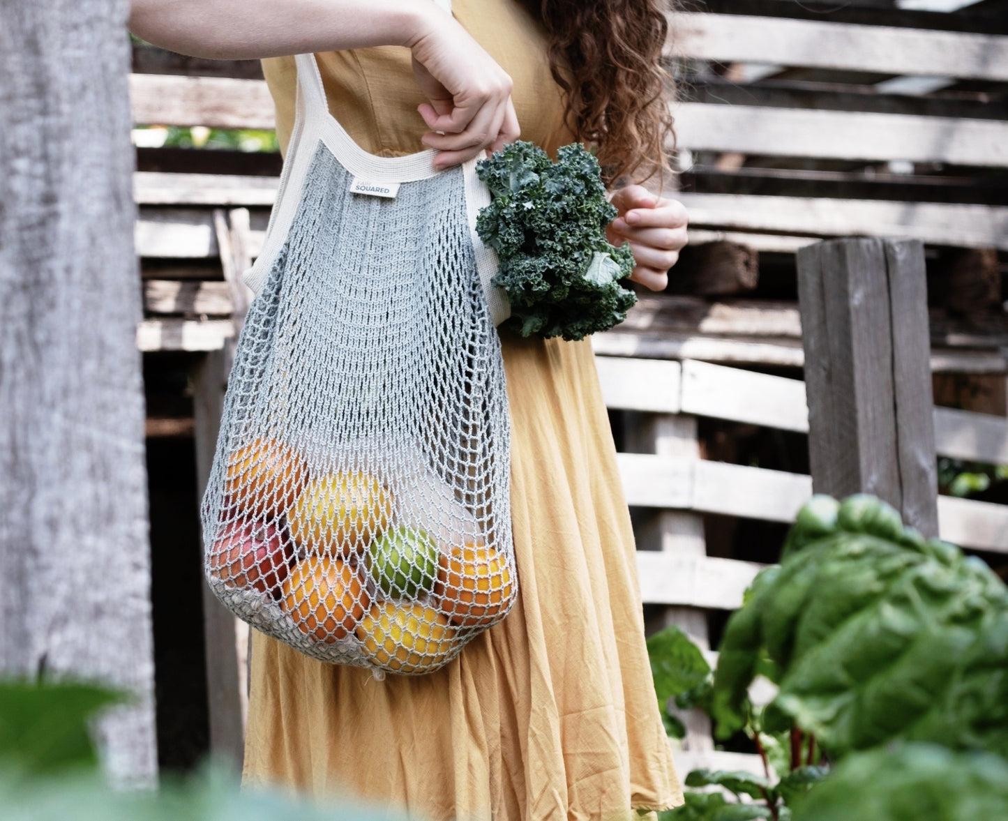 Fair Squared / Coloured String Bags