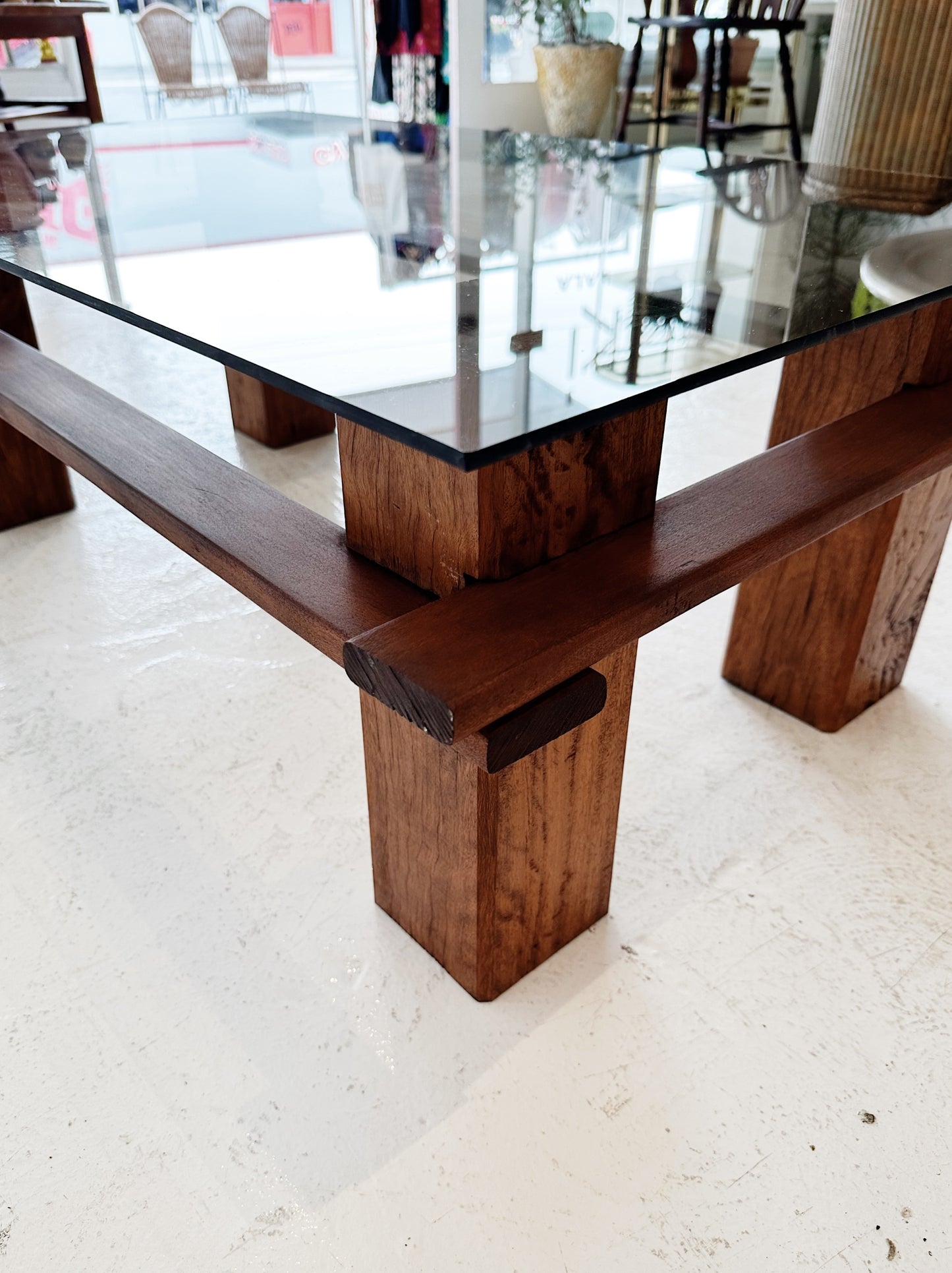 Vintage Fontana Arte Style Custom Coffee Table