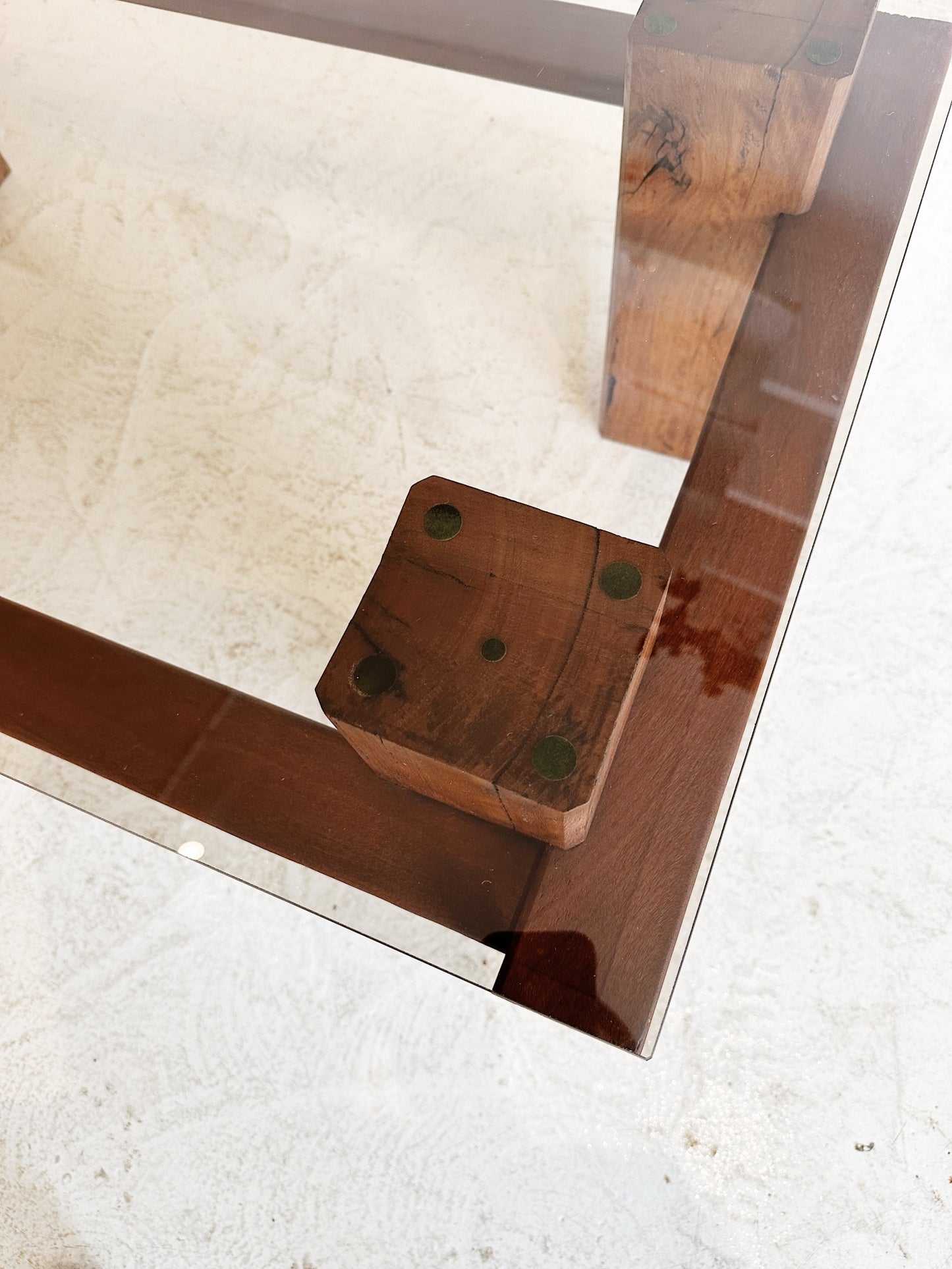 Vintage Fontana Arte Style Custom Coffee Table
