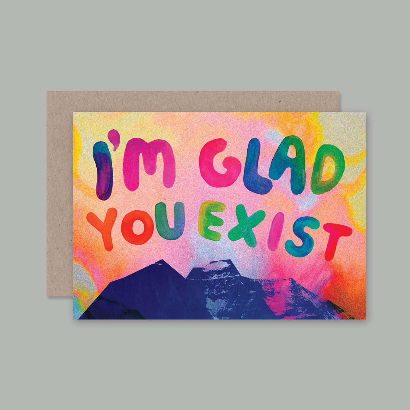 AHD Paper Co. I’m Glad You Exist Card