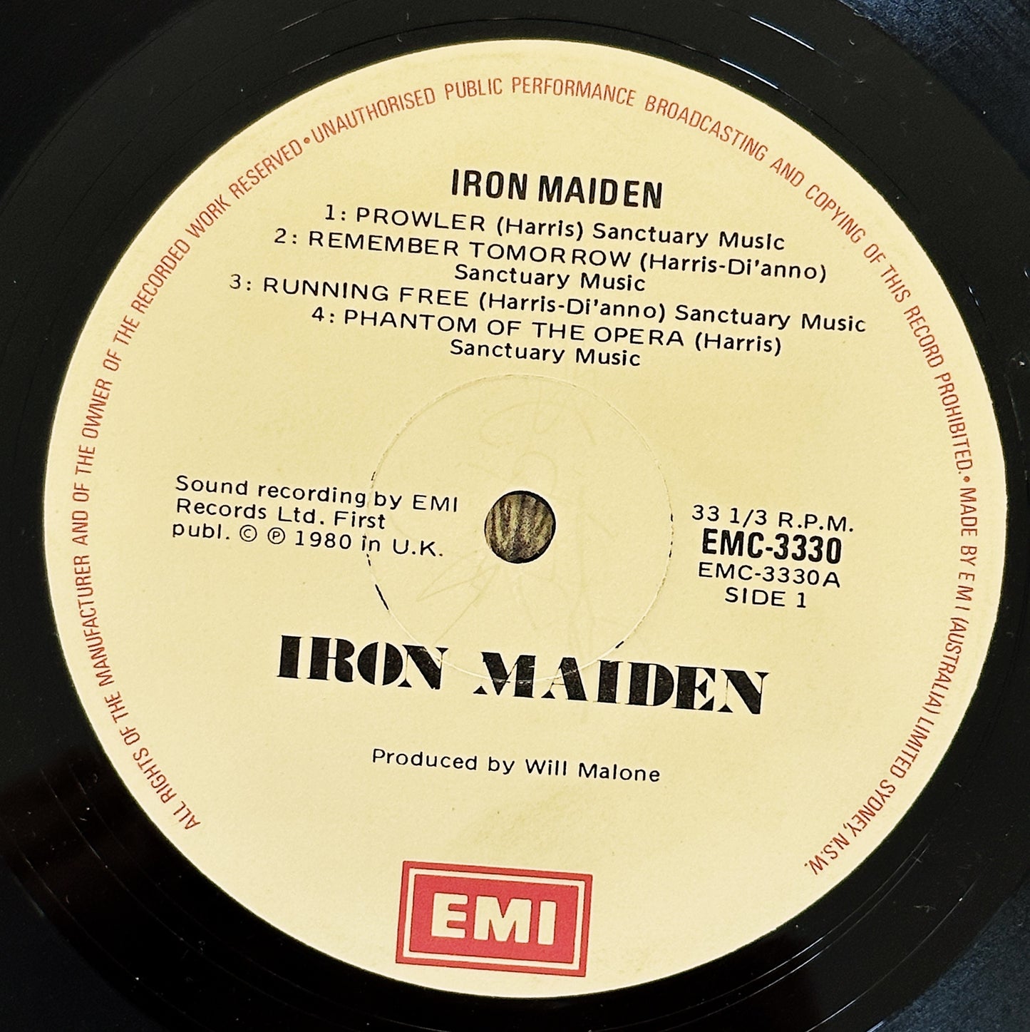 Iron Maiden / Iron Maiden LP