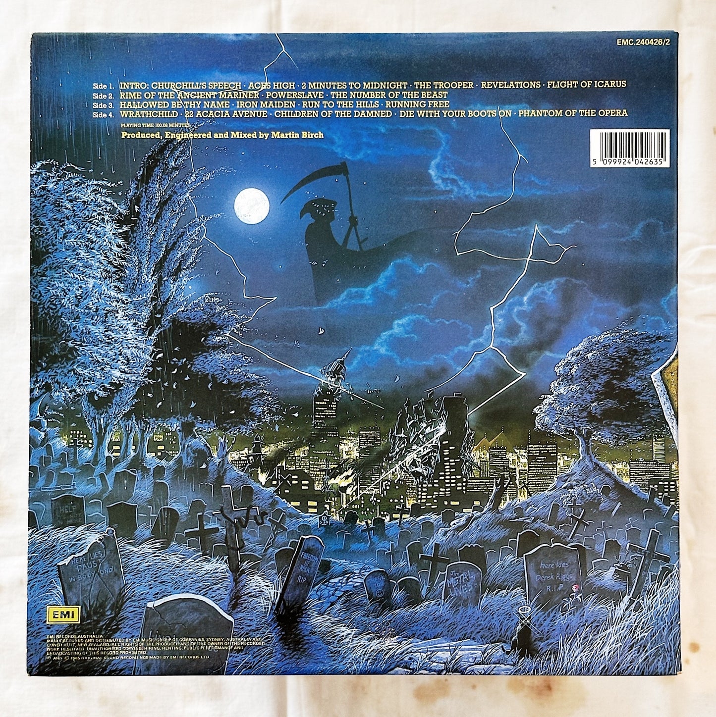 Iron Maiden / Live After Death 2LP