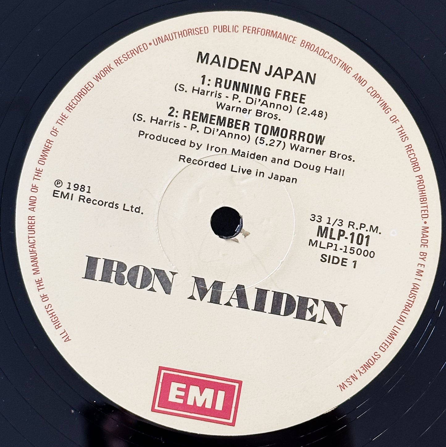 Iron Maiden / Maiden Japan EP