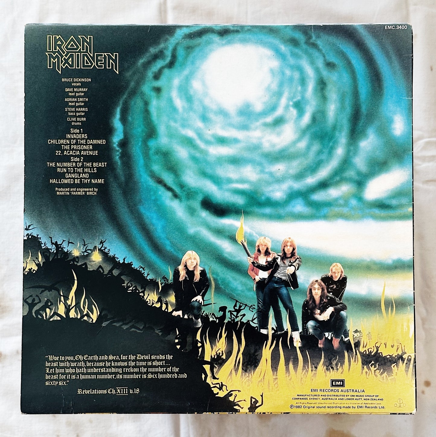 Iron Maiden / The Number of The Beast LP