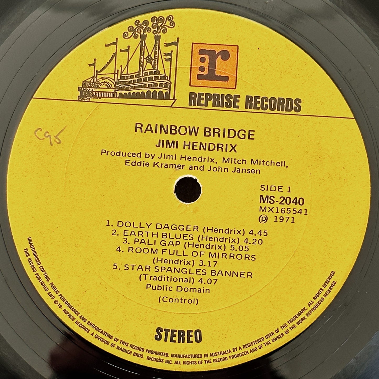 Jimi Hendrix / Rainbow Bridge LP