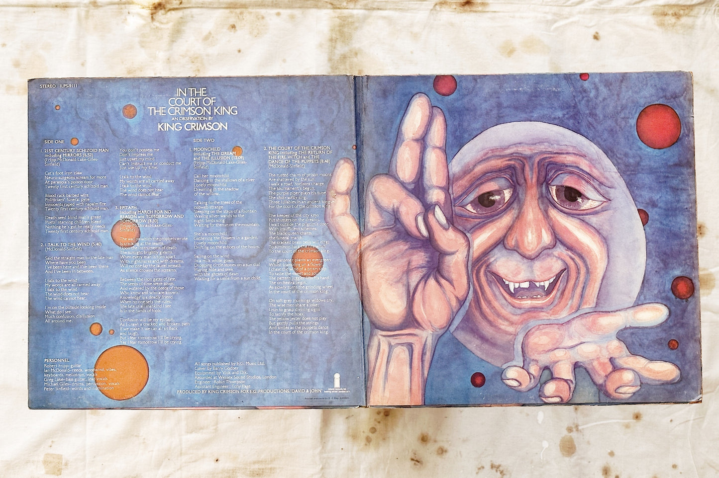 King Crimson / In The Court of The Crimson King LP