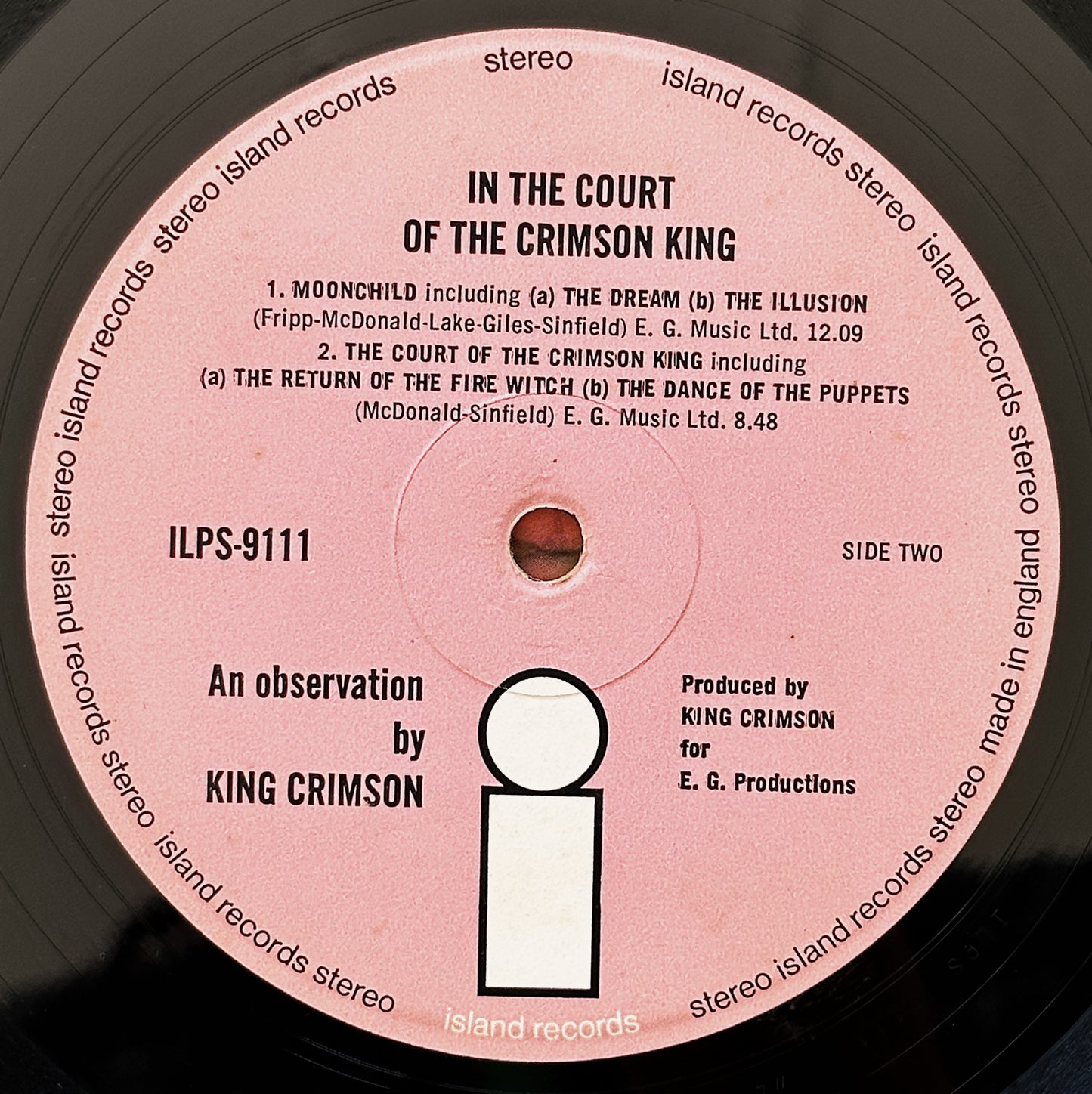 King Crimson / In The Court of The Crimson King LP